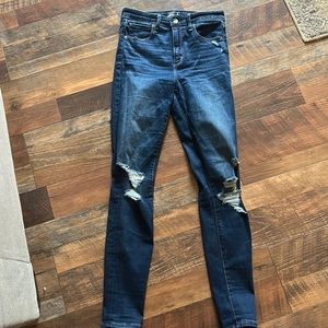 Simone High Rise Super Skinny Jean Ambercrombie